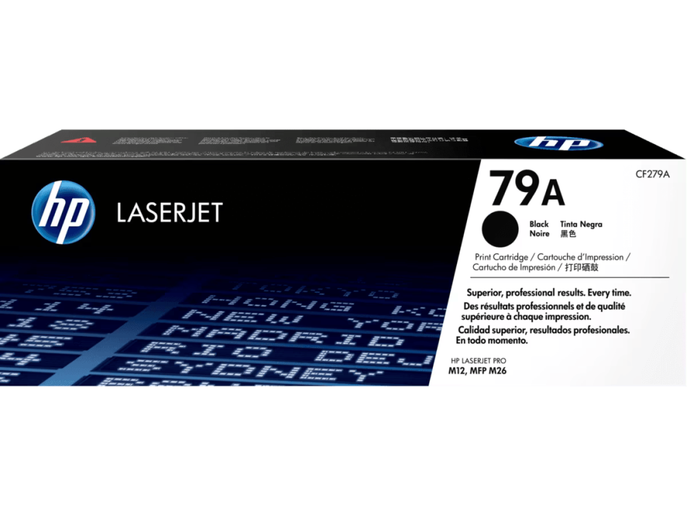 HP 79A Black Original LaserJet Toner Cartridge (CF279A)