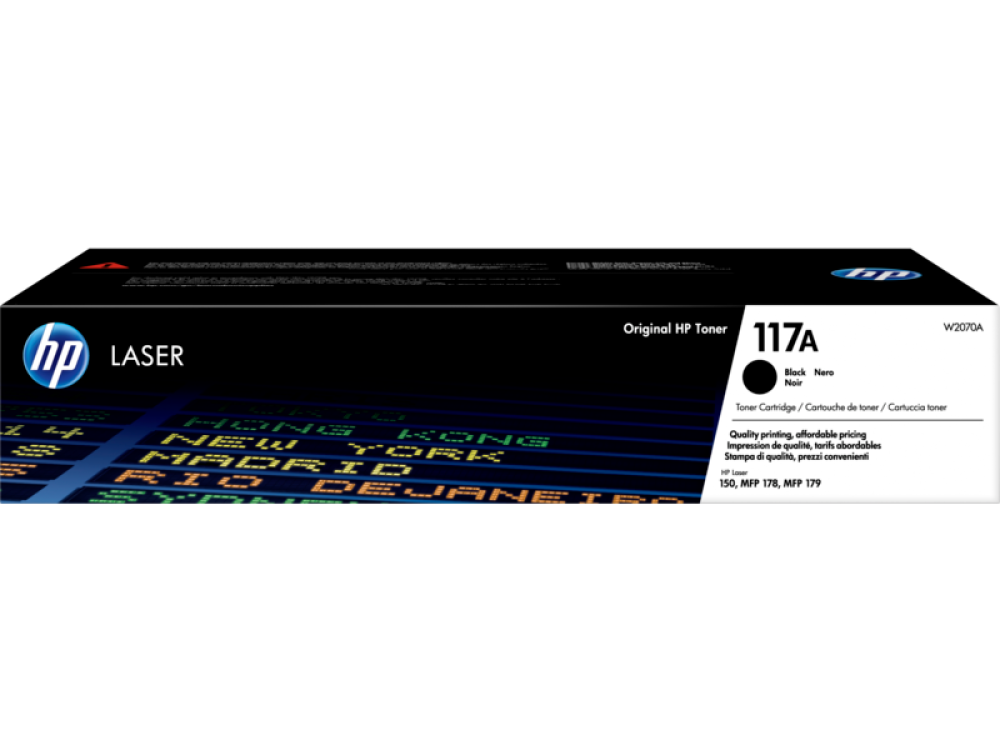 HP 117A Black Original Laser Toner Cartridge – (W2070A)