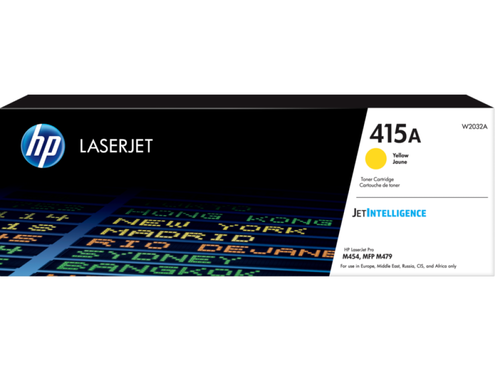 HP 415A Yellow Original LaserJet Toner Cartridge (W2032A)